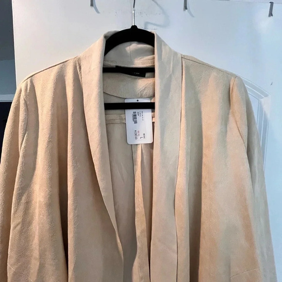 Marlowe & Co. Suede-Like Jacket - Large - Picture 3 of 12